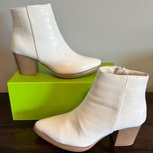 Forever 21 White Boots
